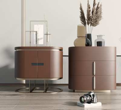 现代床头柜3D模型下载